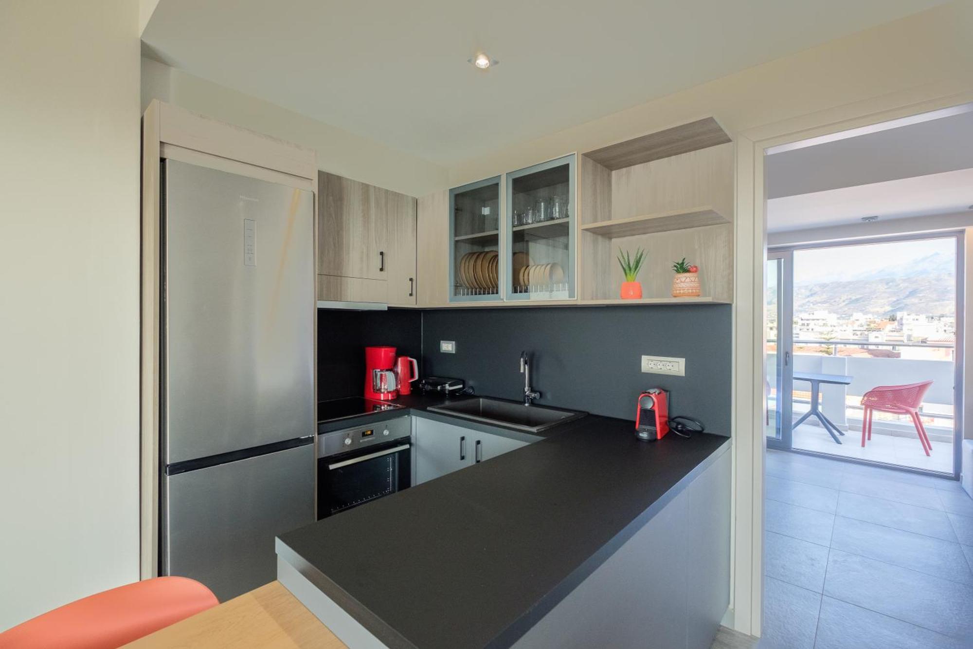 Apartamento Sky-High 70Sqm Penthouse W. Stunning Views - 05 La Canea Exterior foto