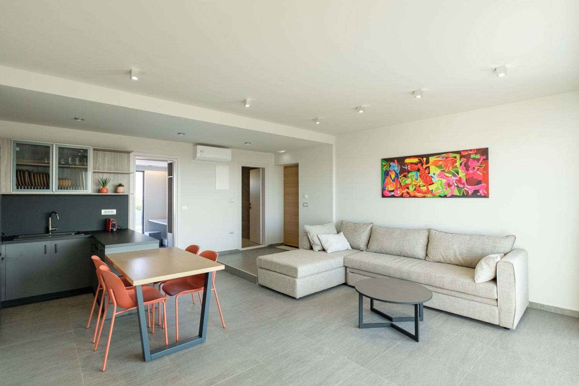 Apartamento Sky-High 70Sqm Penthouse W. Stunning Views - 05 La Canea Exterior foto